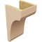 Ekena Millwork 8"W x 8"D x 16"H Wide Legacy Rough Cedar Woodgrain TimberThane Corbel, Primed Tan CORUR08X08X16LGYRCPR - alternate 5